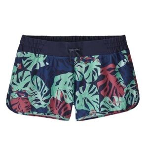 Patagonia Women's Nine Trails Shorts Enwild Print 4” Size XS